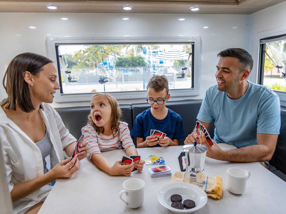 Euro Camper - dining area view