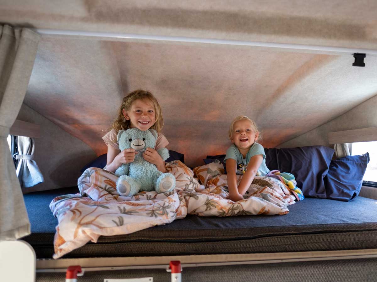 Euro Camper - children bedroom view