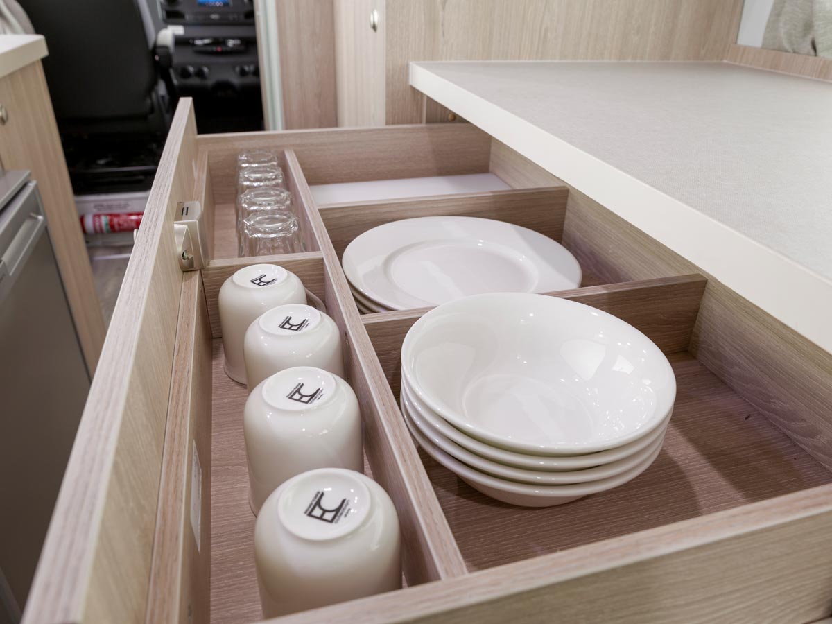 2ST Motorhome -  kitchen facilities view