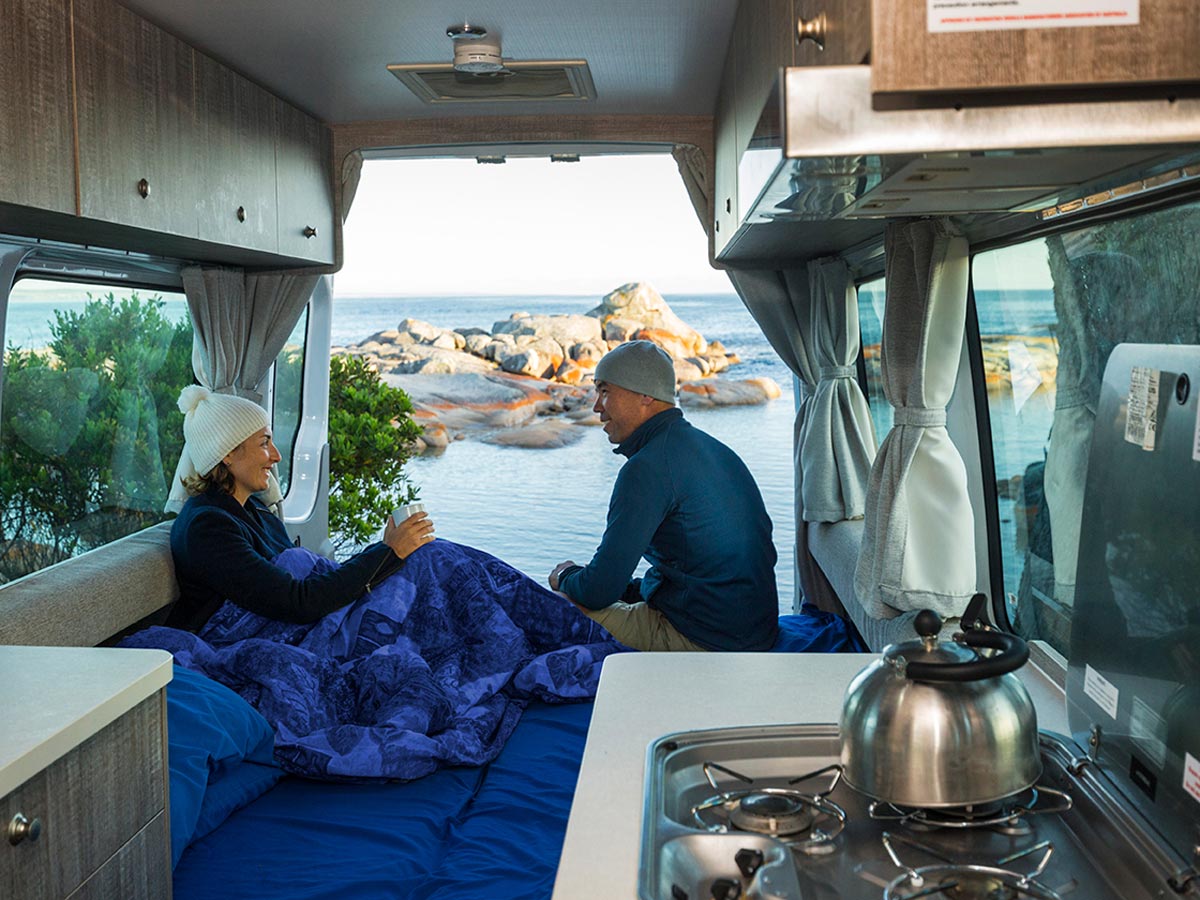 2ST Motorhome - bedroom view