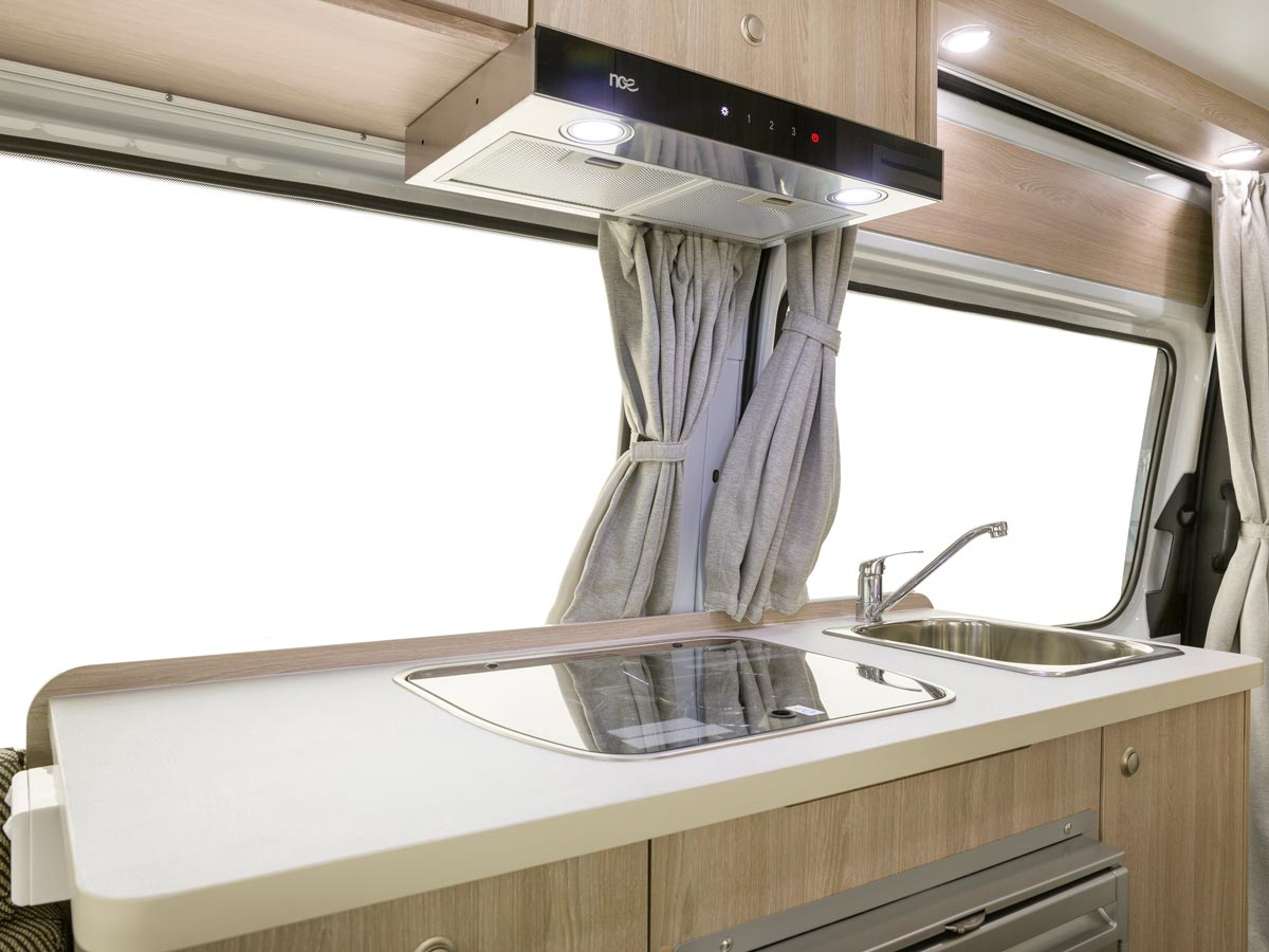 2ST Motorhome -  kitchen view