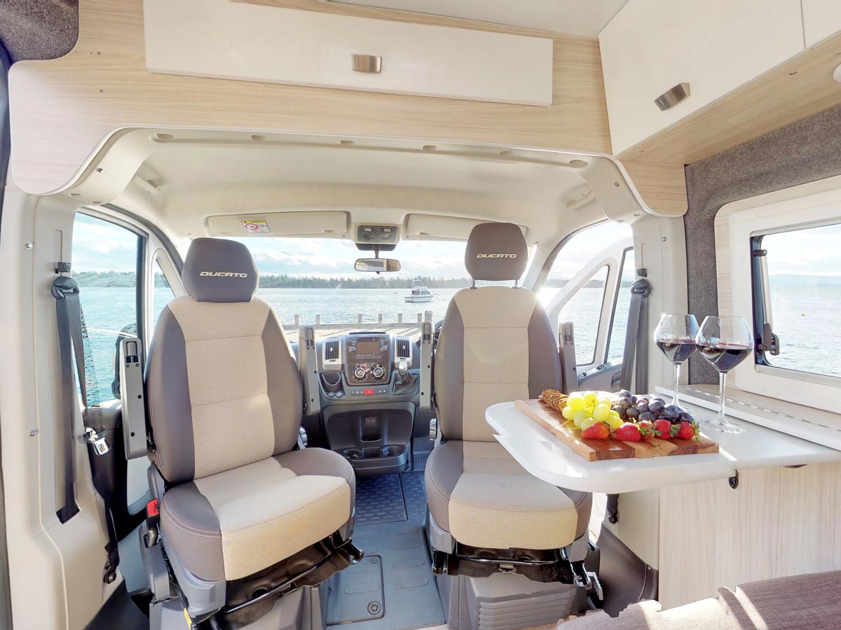 CT 2 Berth Sandpiper - Cabin view