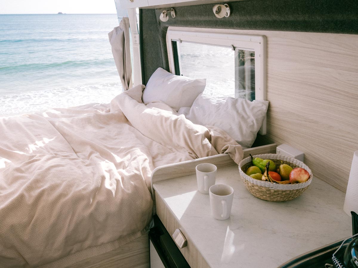 CT 2 Berth Sandpiper - bedroom view