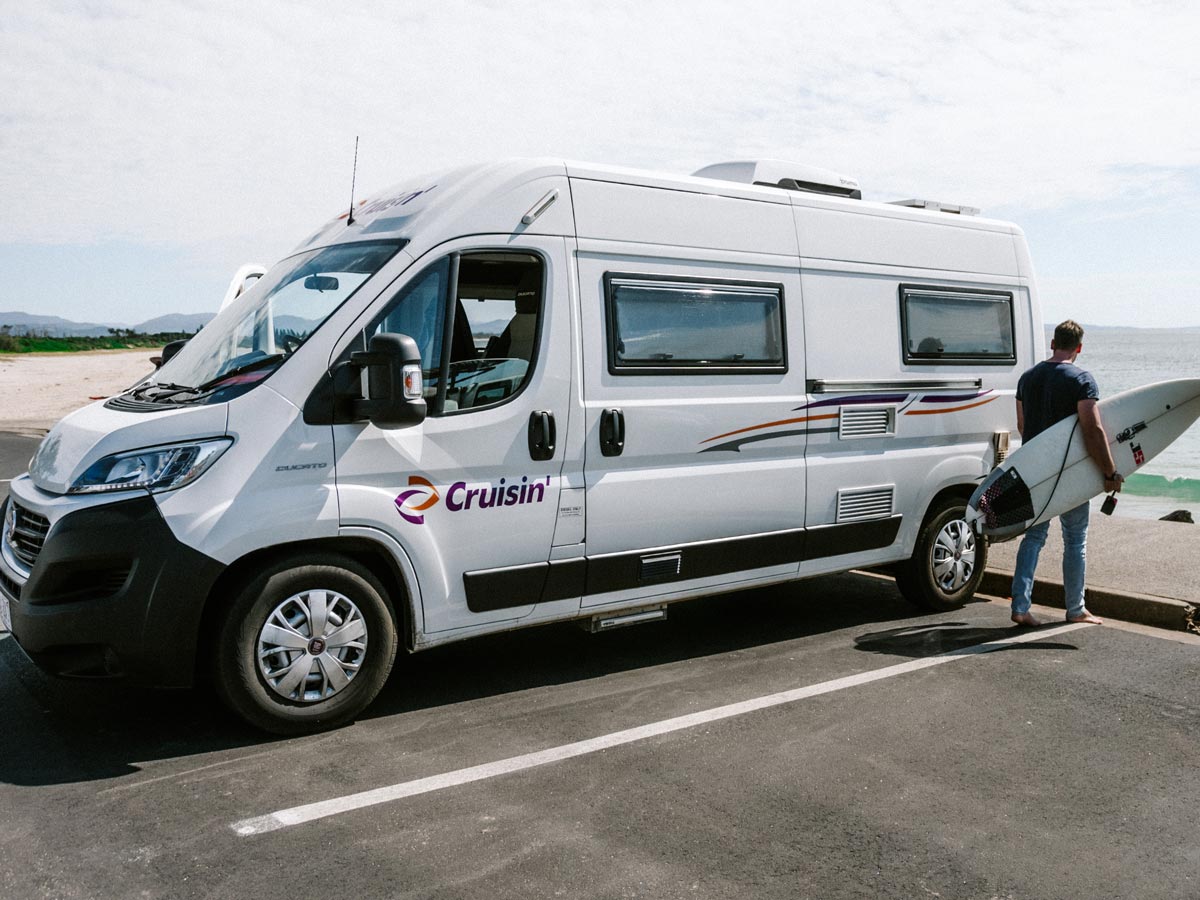 CT 2 Berth Sandpiper - Side view