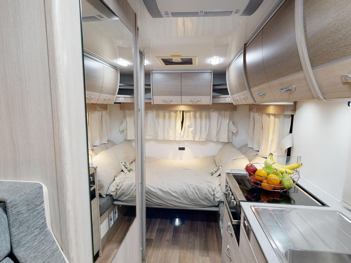 CT 4 Berth Adventurer - adults bedroom view