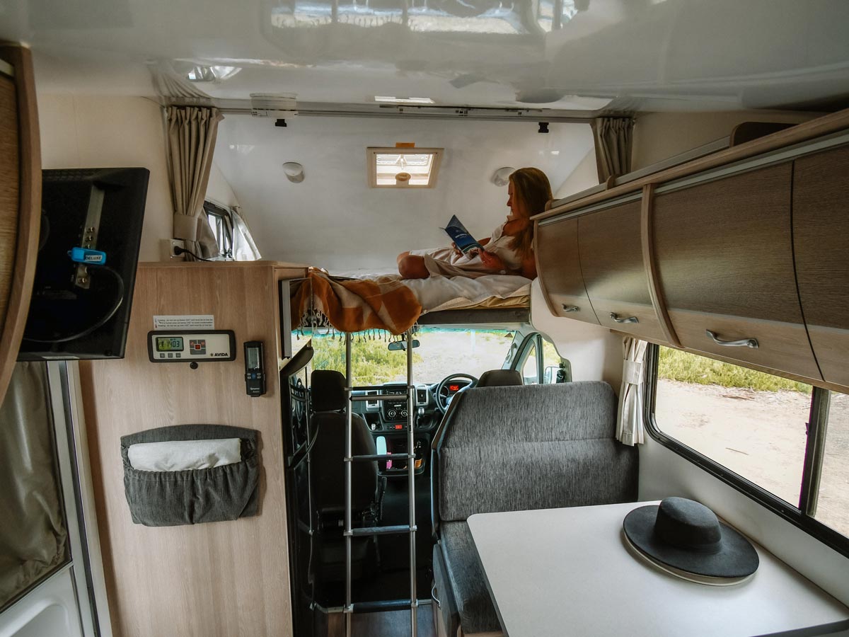 CT 4 Berth Adventurer - childrean bedroom view