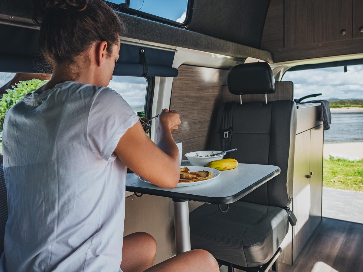 CT 4 Berth Hitop - Sitting view