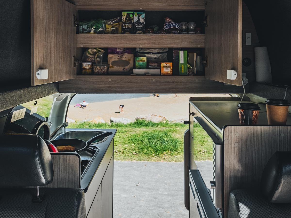 CT 4 Berth Hitop - Bed room view