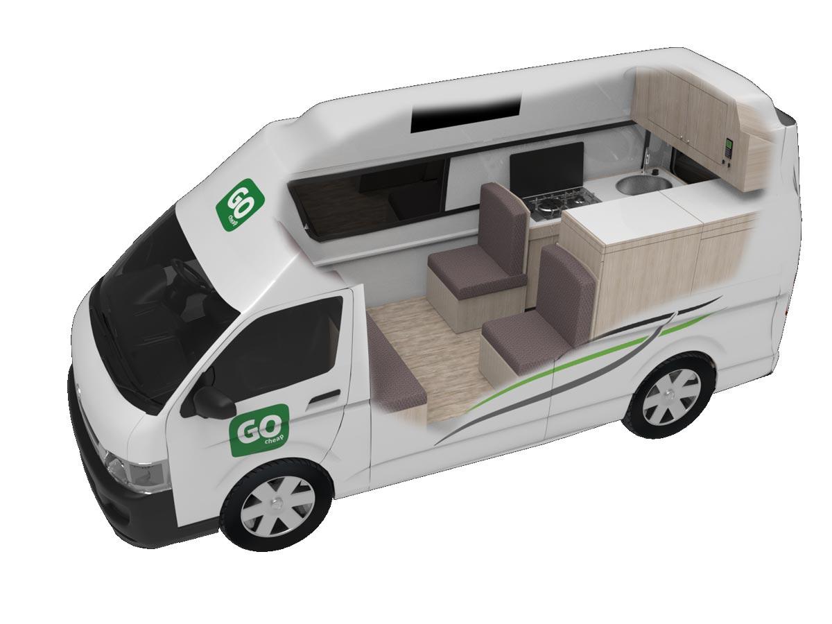 GC 2 Berth Hi Top - Full view