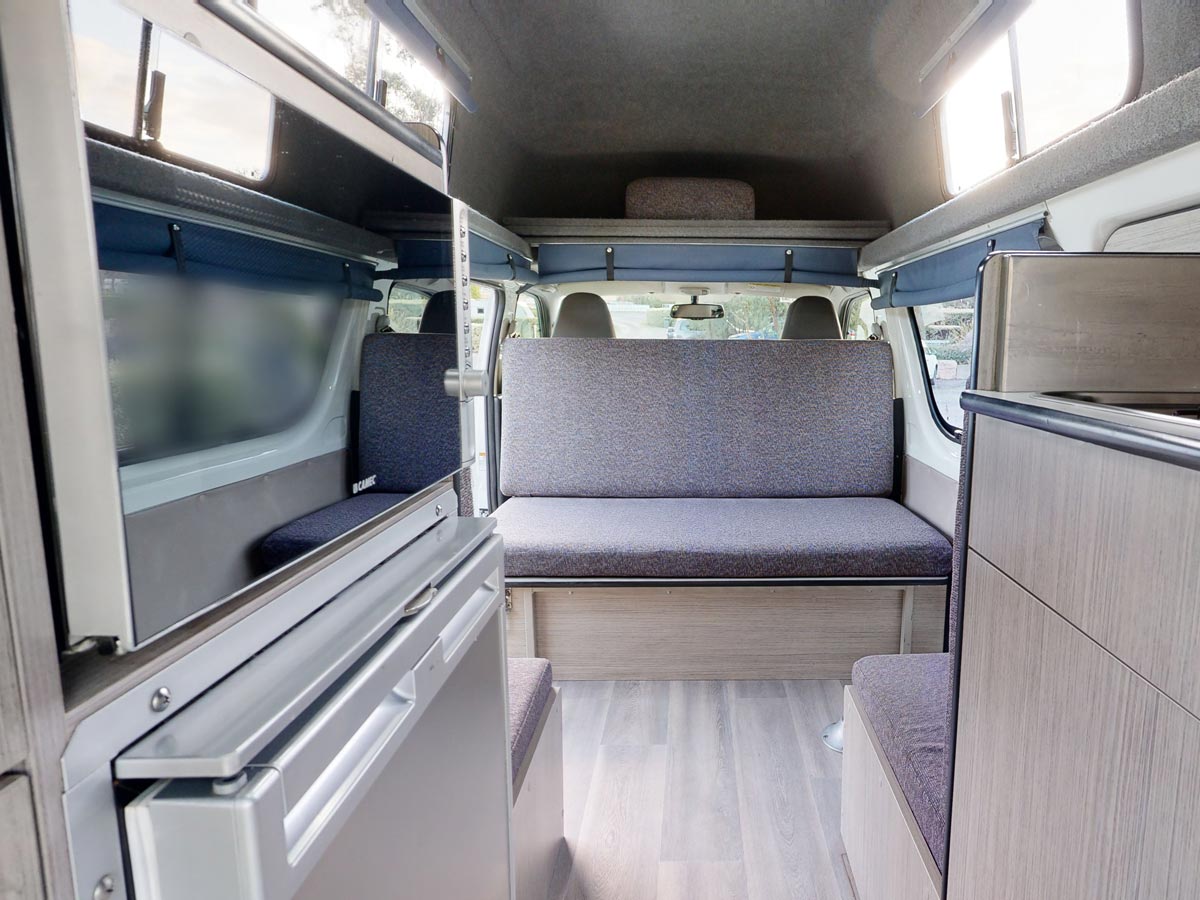 GC 2 Berth Hi Top - Television view