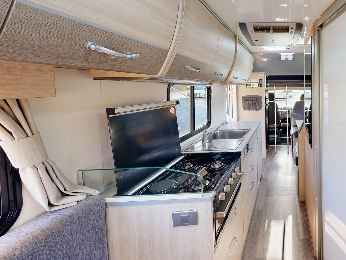 GC 6 Berth Derwent  - kitchen view