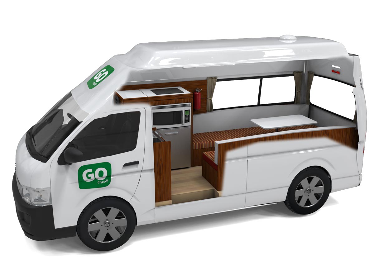 GC Budget Hi-Top - inside map view