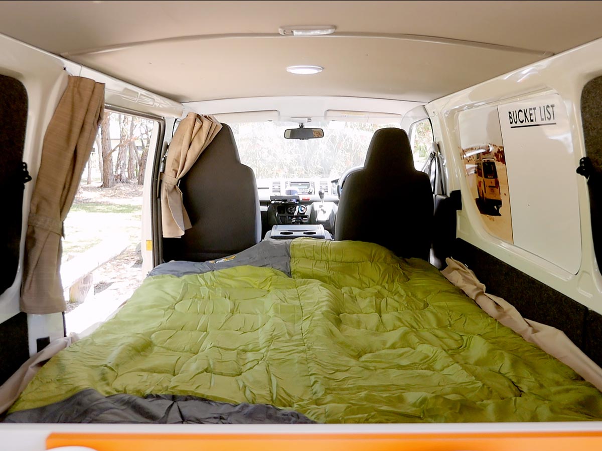 TAB Chubby Camper Bed view