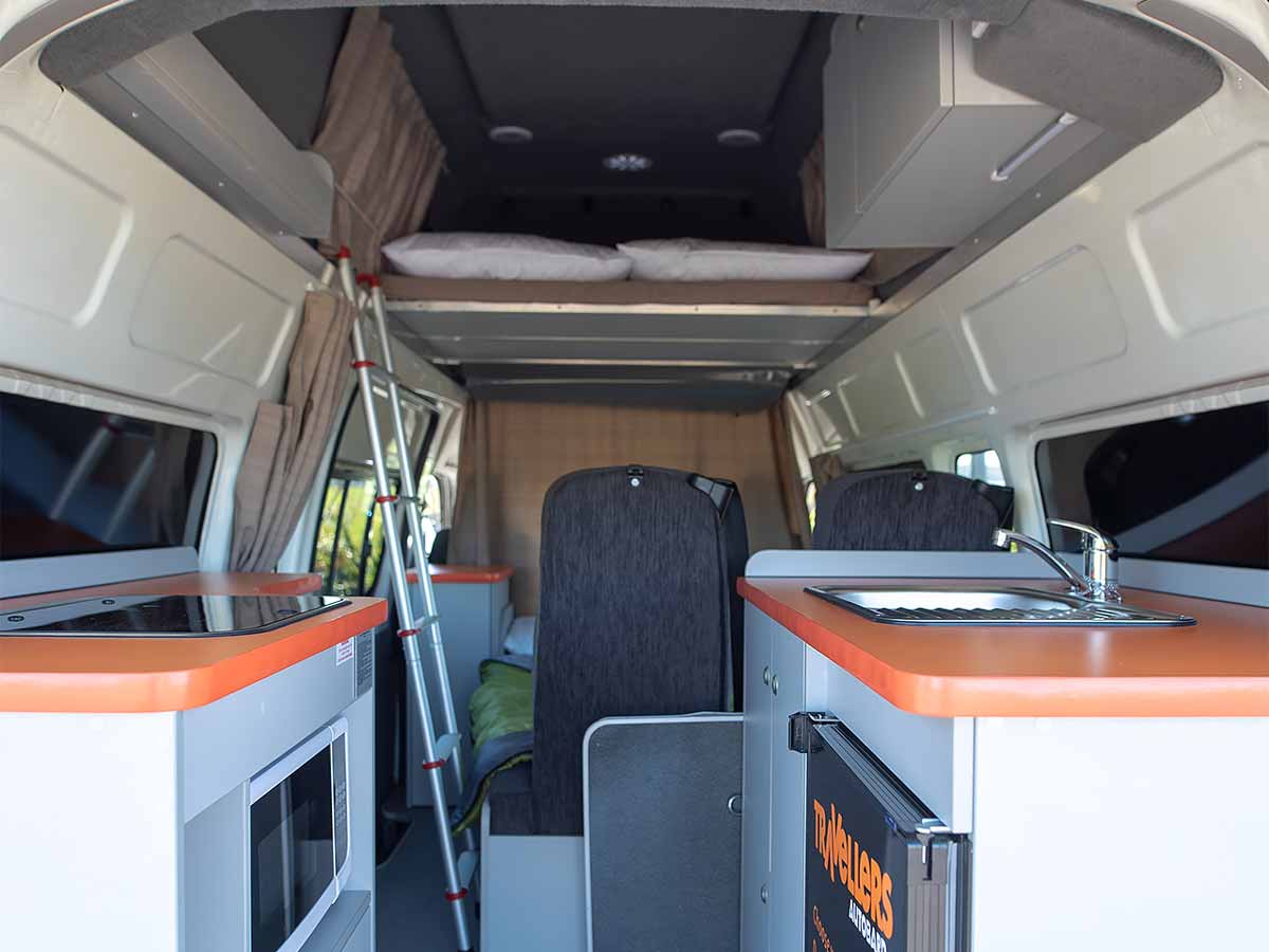 TAB Hi5 Camper - Ladder view