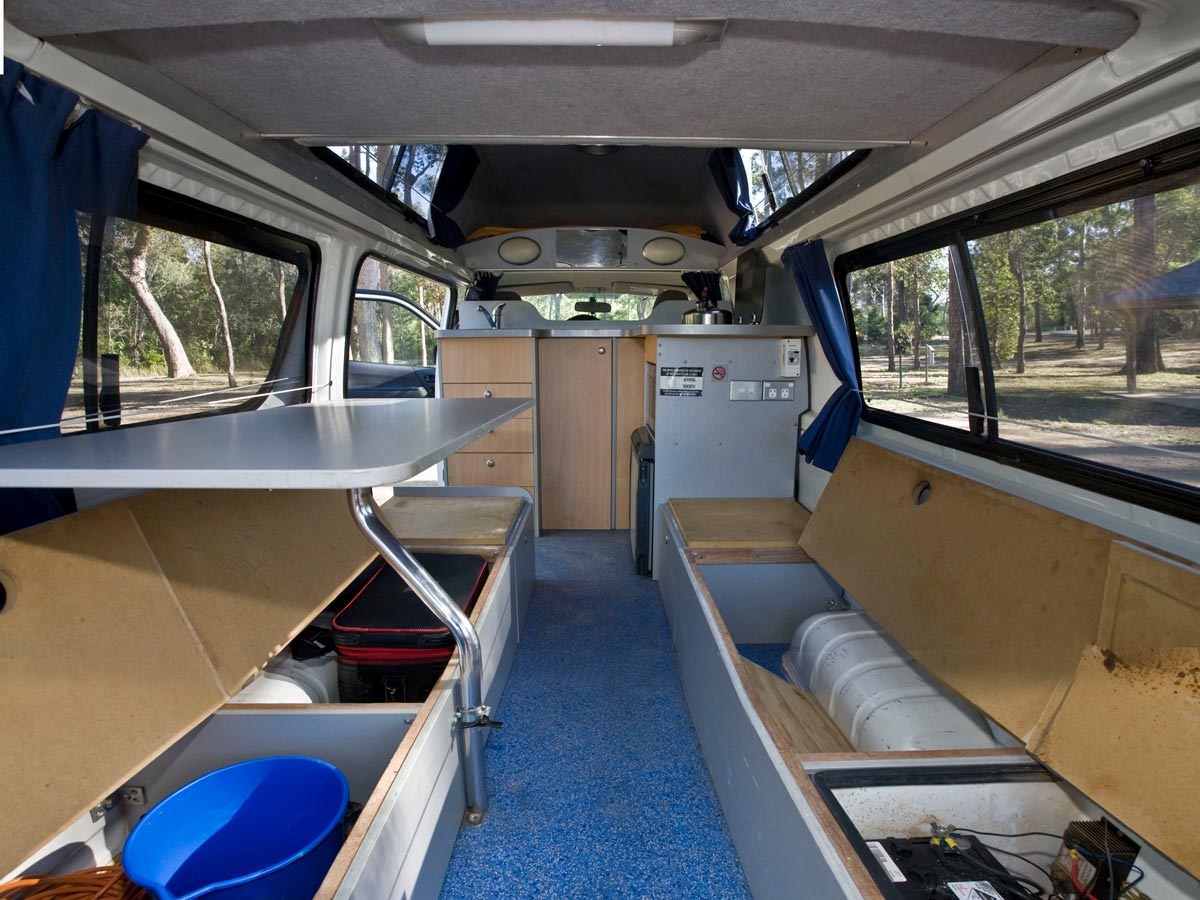 TAB Hitop Campervan - convertable view