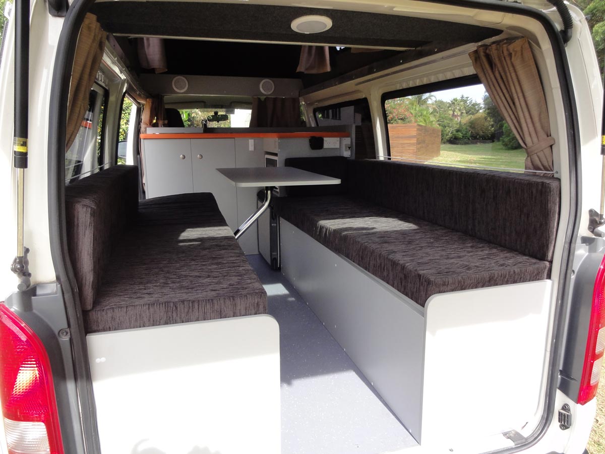 TAB Kuga Campervan - Inside Cross view