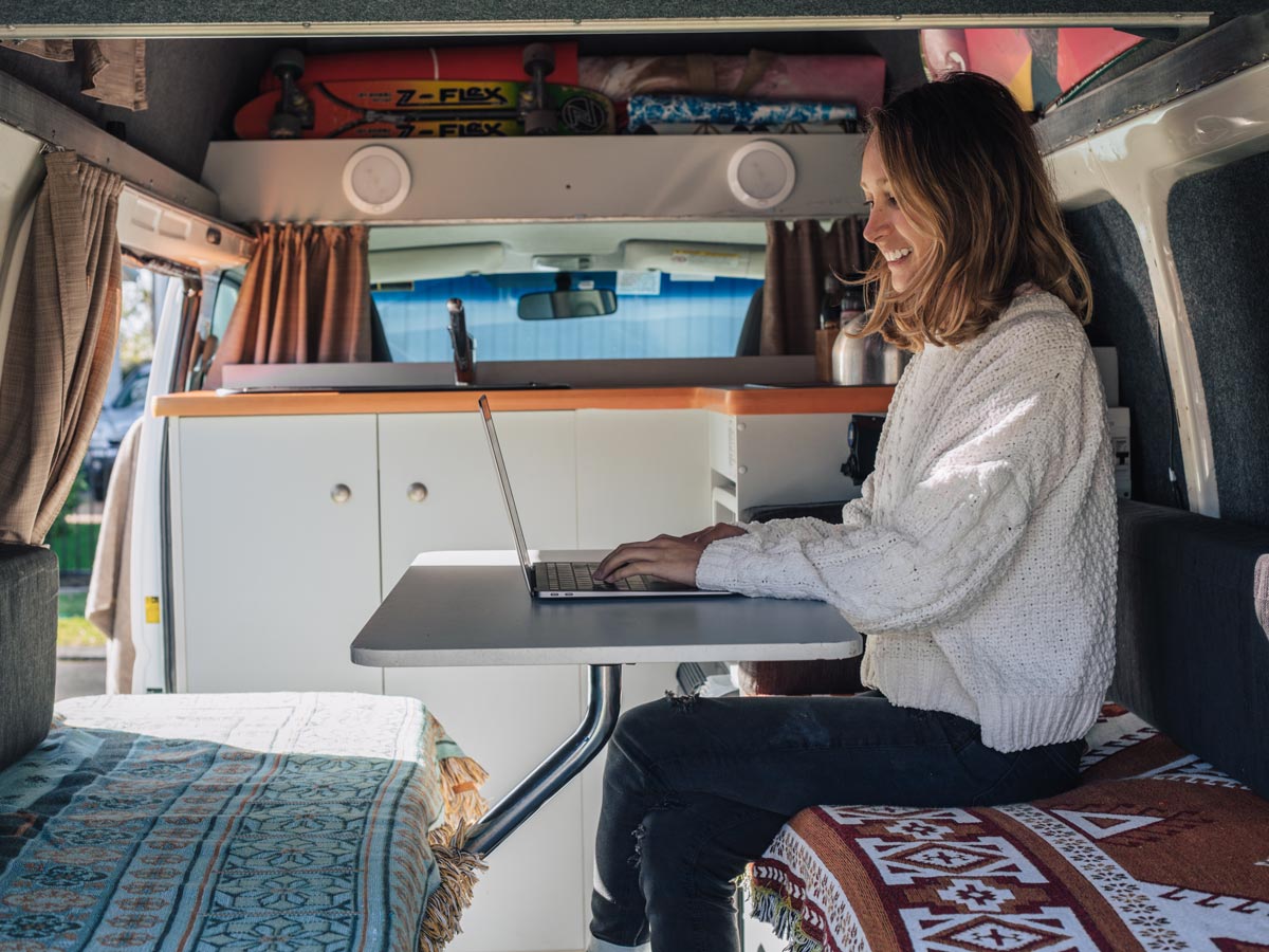 TAB Kuga Campervan - Inside view