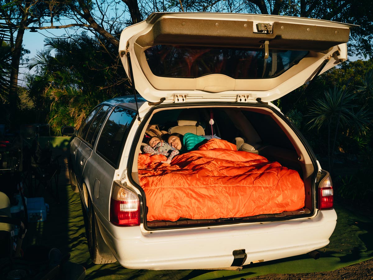TAB Stationwagon - Bed view