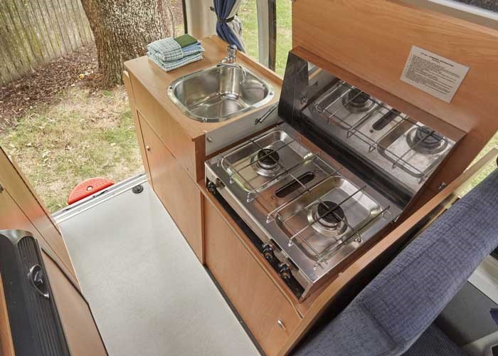 AR High Roof Camper - Kitchen view