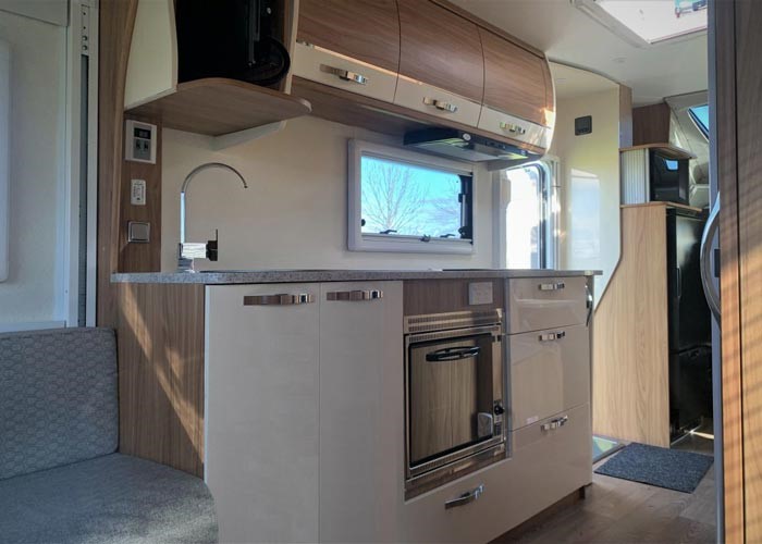 AR Premium Motorhome - kitchen view