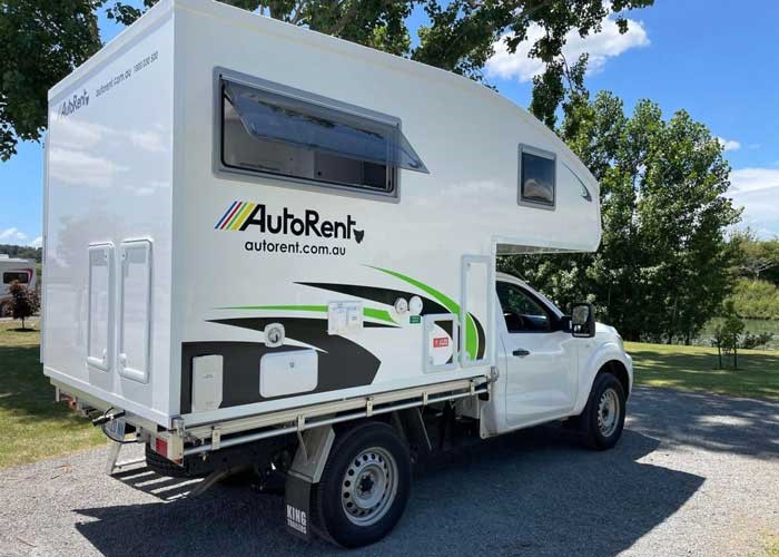 2 Berth Compact Motorhome - rear View