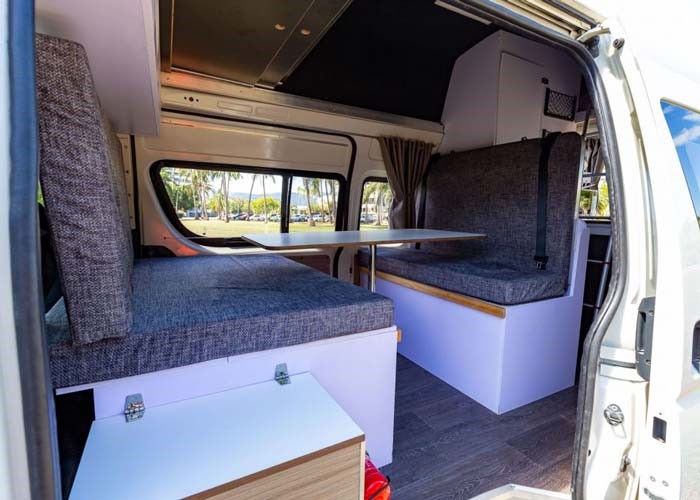 Maxie 4 with Shower & Toilet - dining area view