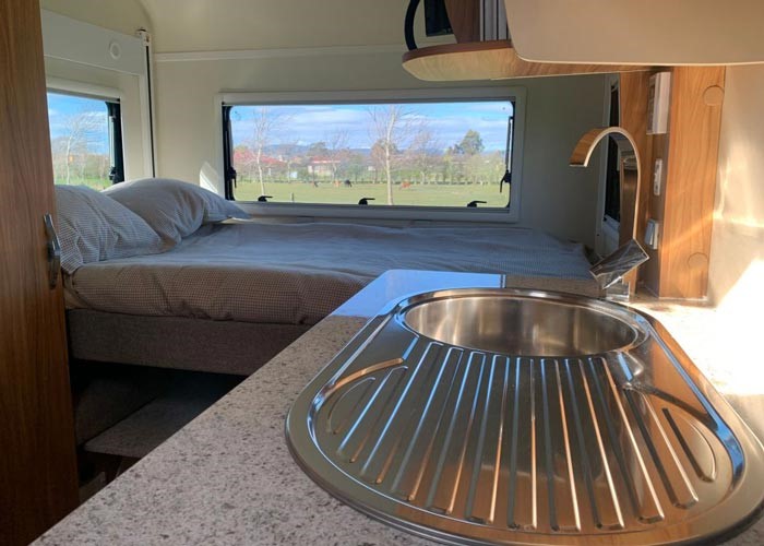 AR Premium Motorhome - bedroom view