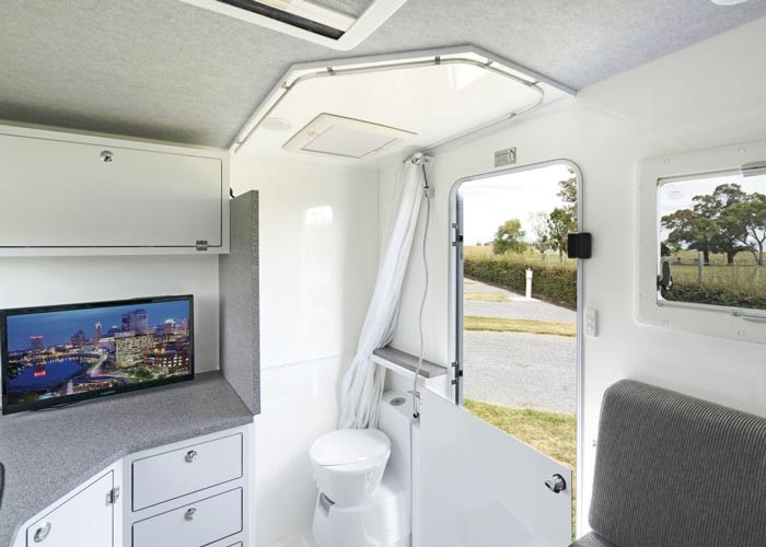 2 Berth Compact Motorhome - Inside View