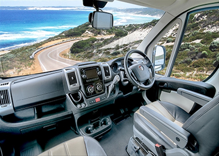 LJ Journey Motorhome - cabin view