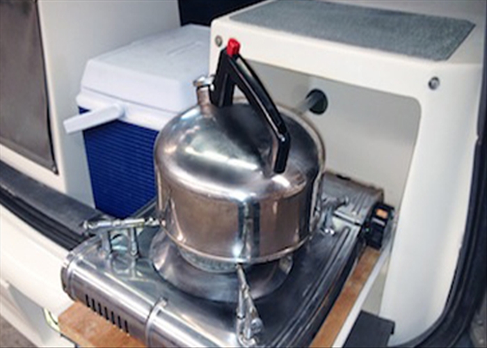 LK 2 Berth Rookie Inside kitchen view