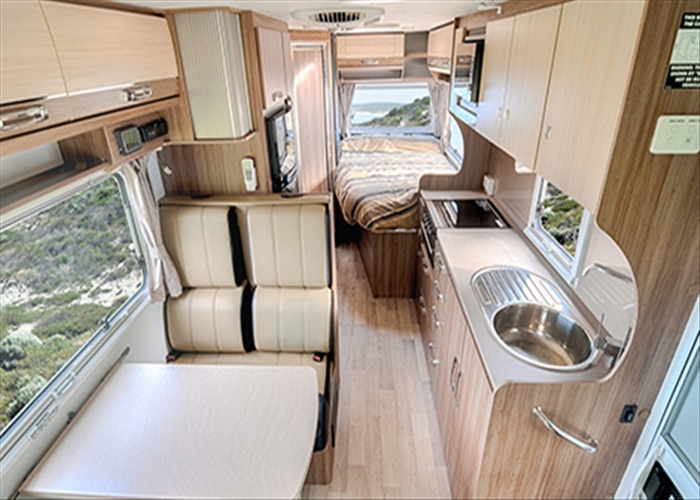 LJ Journey Motorhome - inside view
