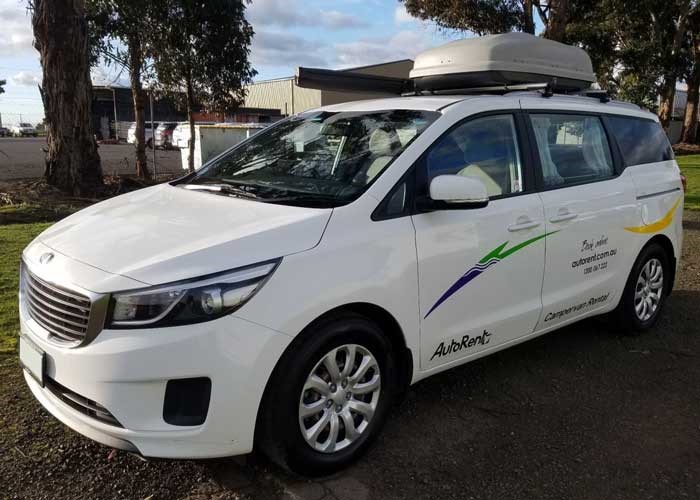 AR 2 Berth Camper Wagon - Front view