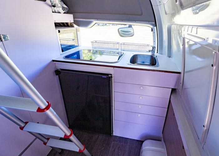 Maxie 4 with Shower & Toilet - kitchen view