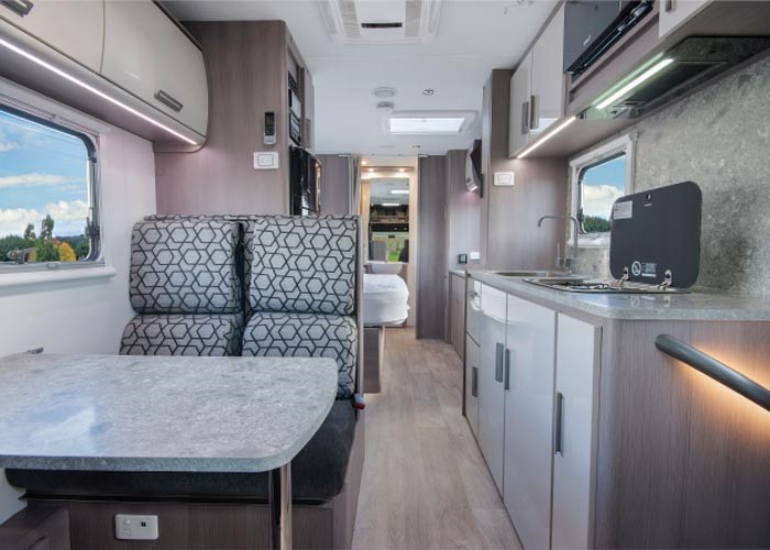 LJ 6 Berth Royale - inside view